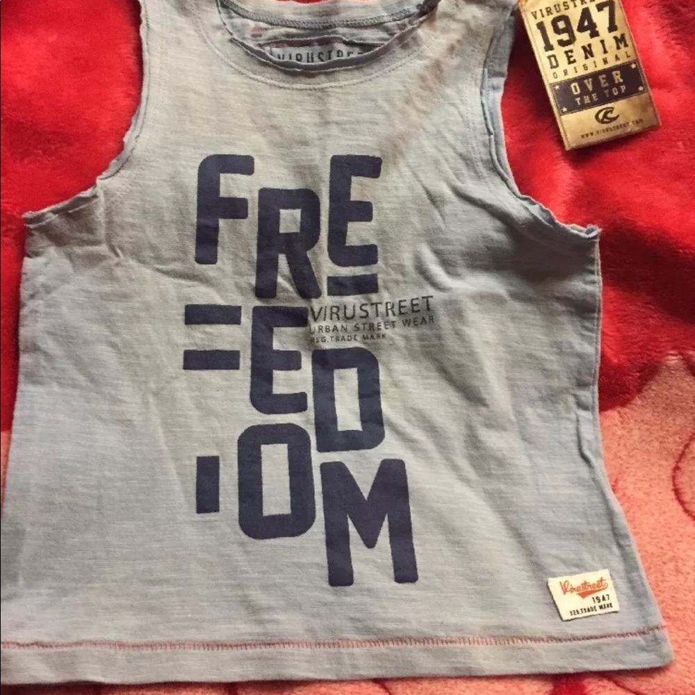 Virustreet Urban Street Wear Boys Size 3 Sleeveles
